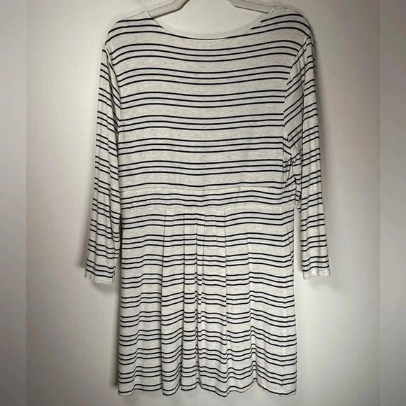 Soma Loungewear Striped Knit Dress Tunic Soft Stretchy Women’s Size Large - Picture 4 of 8